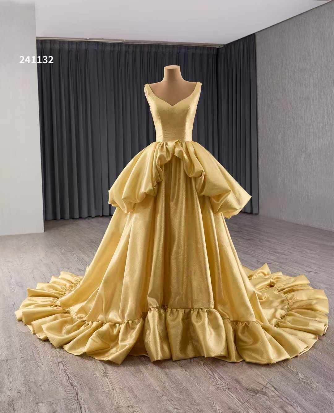 luxury model red long ball gown prom dresses