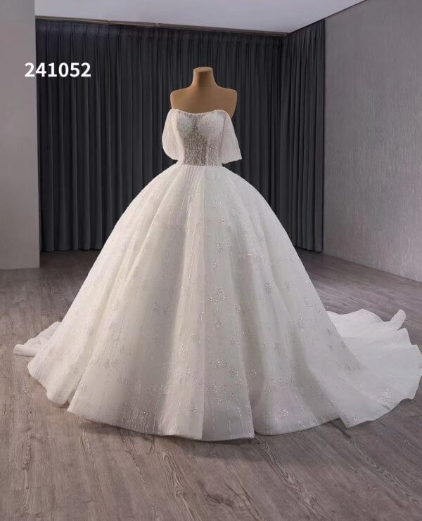 luxury model ball gown prom dress quinceanera dress 241052