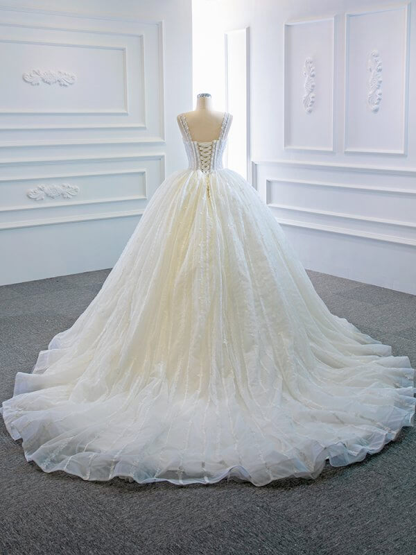 luxury model sweetheart ball gown wedding dress 66960