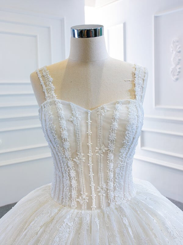 luxury model sweetheart ball gown wedding dress 66960