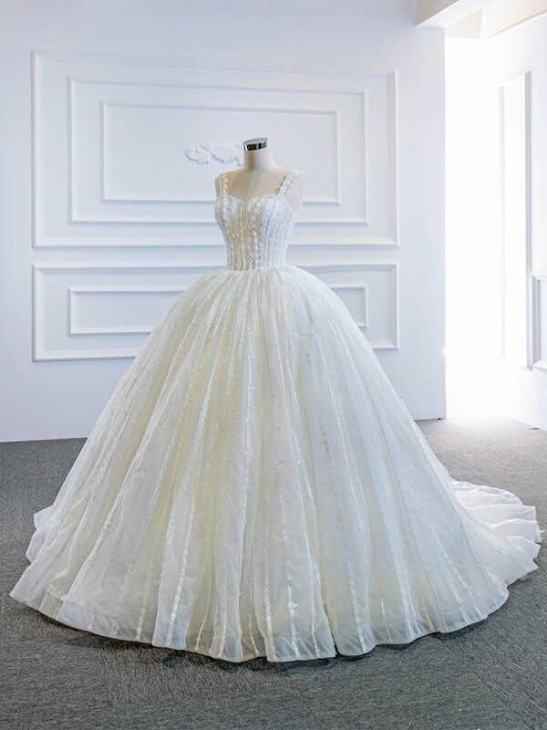 luxury model sweetheart ball gown wedding dress 66960