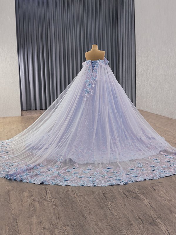 luxury model off the shoulder ball gown quinceanera dress 251025