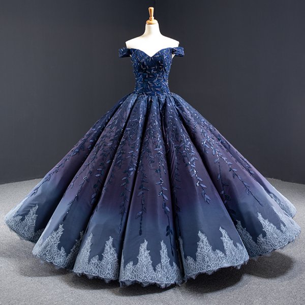 luxury model sweetheart neck sleeveless ball gown prom dress 66577