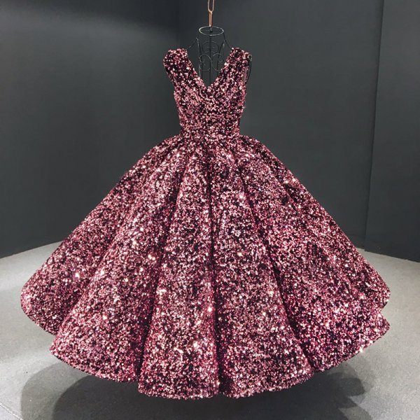 luxury model tea length ball gown prom ball dress 66860
