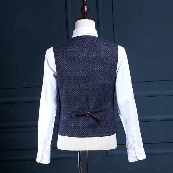 custom made men suit jacket vest pant men suit 12