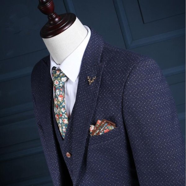 custom made men suit jacket vest pant men suit 12