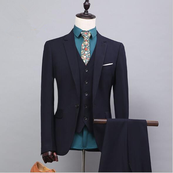 custom made men suit jacket vest pant men suit 13