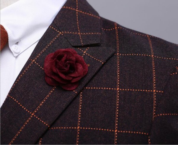 custom made men suit jacket vest pant men suit 14