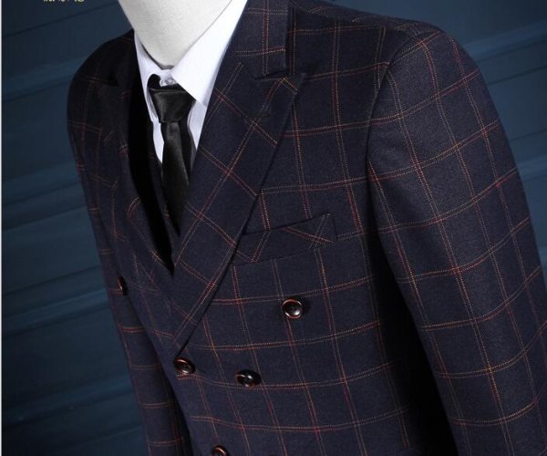 custom made men suit jacket vest pant men suit 16