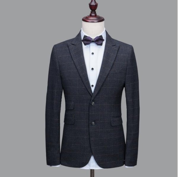 custom made men suit jacket vest pant men suit 17