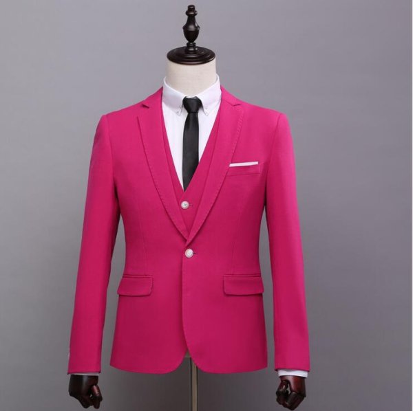 custom made men suit jacket vest pant men suit 19
