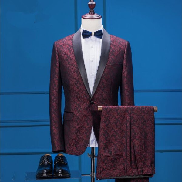Custom Made Men Suit Jacket and Pant Men Suit 020