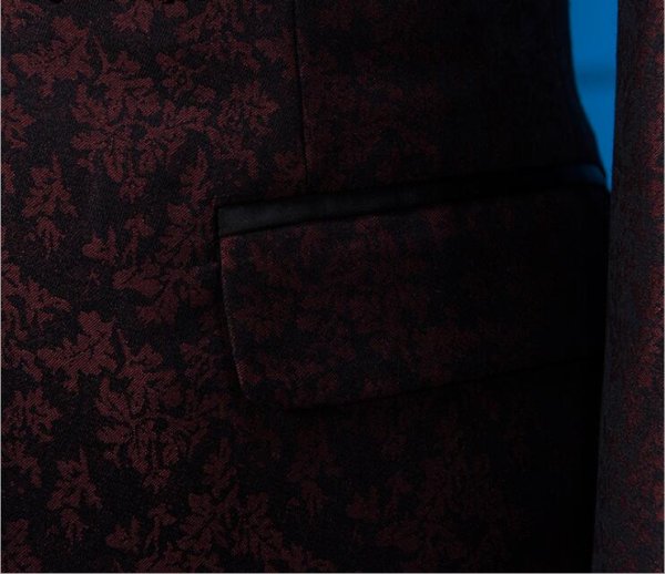 custom made men suit jacket vest and pant men suit 020