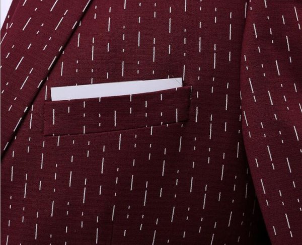 custom made men suit jacket vest and pant men suit 021