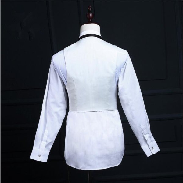 custom made men suit jacket vest pant men suit 5