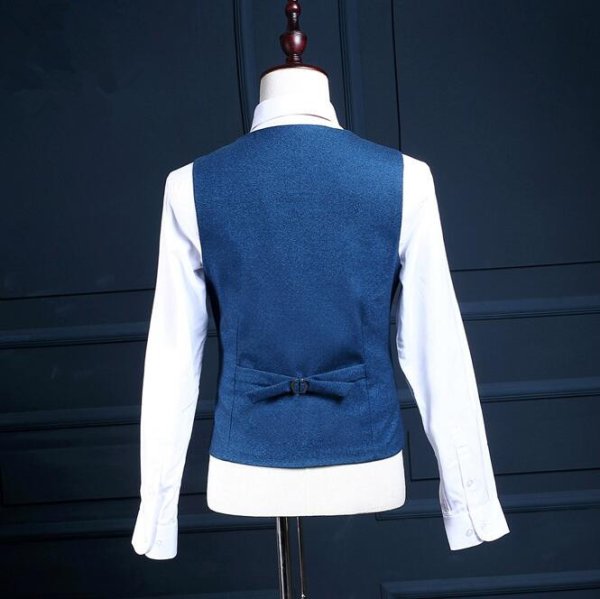 custom made men suit jacket vest pant men suit 6