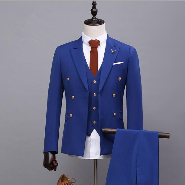 custom made men suit jacket pant men suit 8