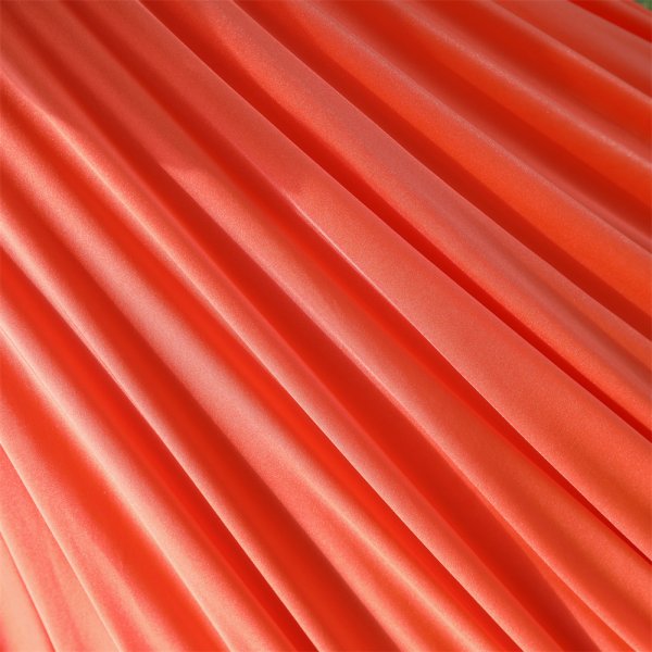 orange long sleeveless spandex mermaid formal prom dress evening gown fy26002