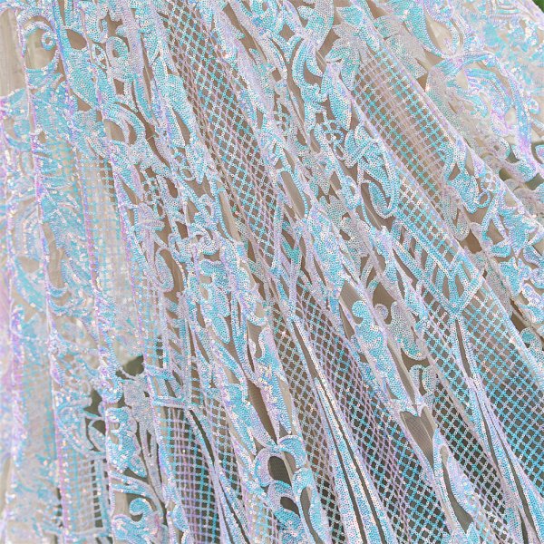 modest long sleeve sequin mermaid formal prom dress evening gown fy4002