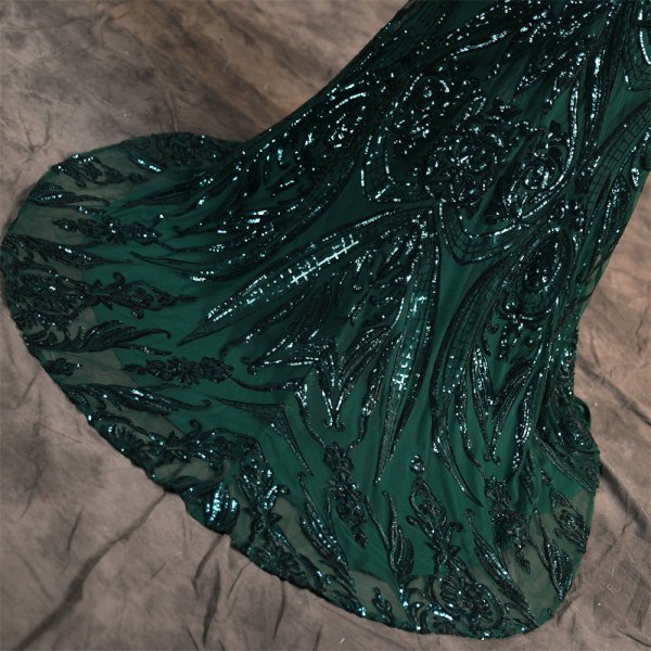sexy off the shoulder long sleeve sequin mermaid formal prom dress evening gown gwn260001