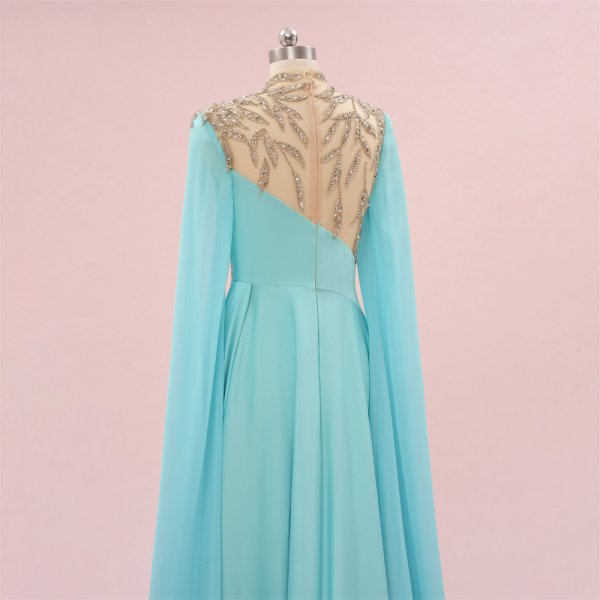 elegant beading pleats a line formal party dress sg7601