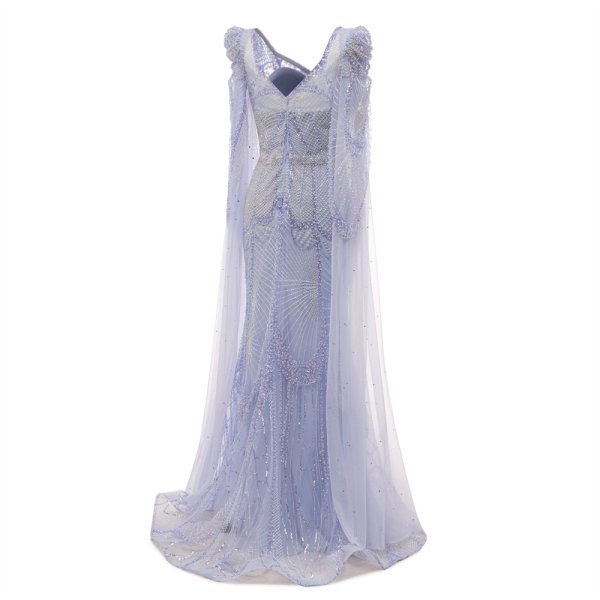 modest beading sequin mermaid formal prom dress evening gown www75004