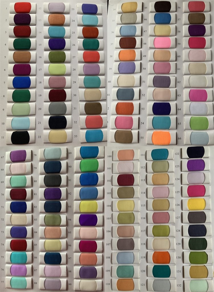 Tull Fabric Color Card