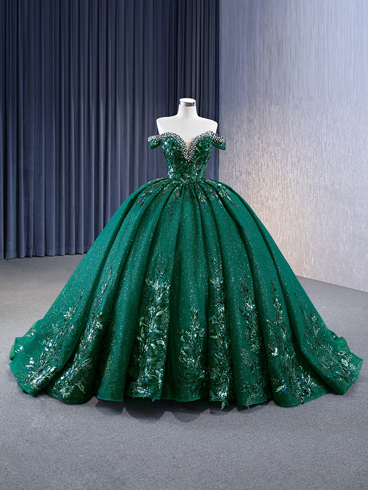 luxury model navy blue pleats applique ball gown prom dress quinceanera dress 231116 (复制)